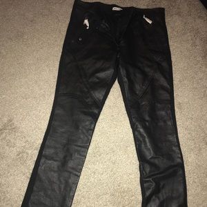 Brand new genuine leather pants